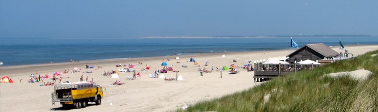 Vlieland heeft prachtige stranden. Het zandstrand is niet heel erg breed maar wel een schitterende natuur.